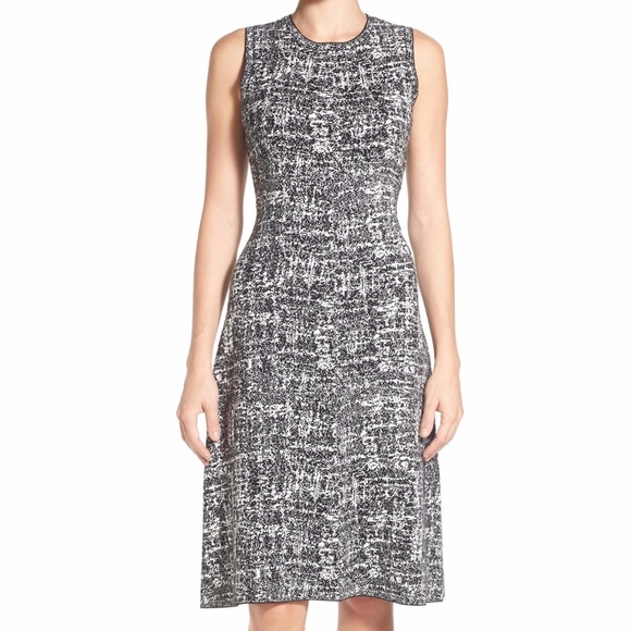 NWOT Halogen Sweater Knit Fit and Flare Dress - Picture 1 of 6